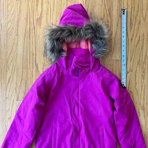 Girls Burton Snowboarding Jacket, M 10/12, fuchsia